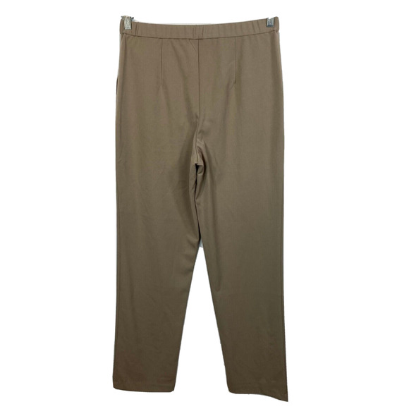 Linea By Louis Dell'Olio Pants Womens Sz 8 Beige Stretch Twill Chino Camel Tan - Picture 4 of 13